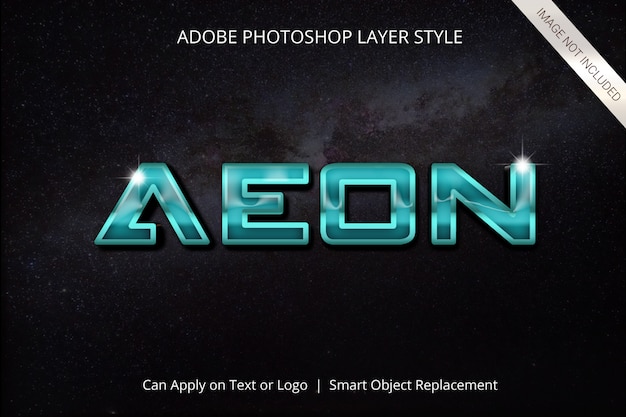 Adobe Photoshop Layer Style Text Effect