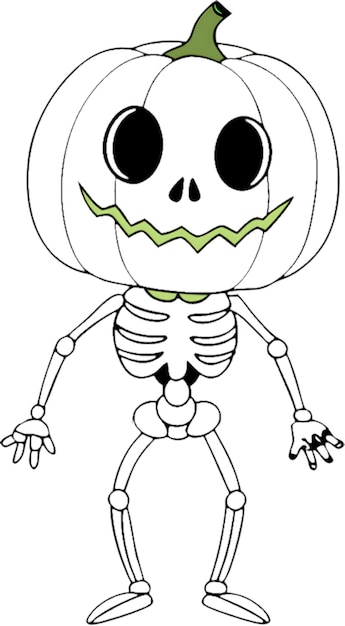 Adorabele jack o lantern clipart met een vrolijke glimlach perfect voor Halloween