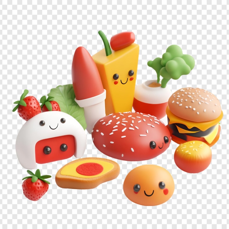 PSD ハッピーバーガー ストロベリー モチ