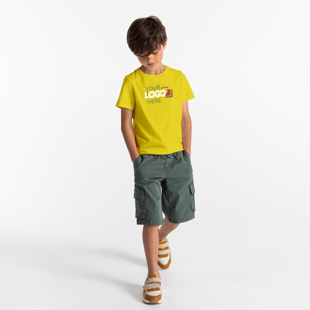 Adorable Infant Tshrit Mockup De perfecte keuze voor de stijl van uw kleintje