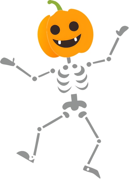 adorable jack o lantern clipart with a cheerful smile perfect for halloween