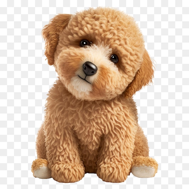 Adorabile cane goldendoodle in miniatura