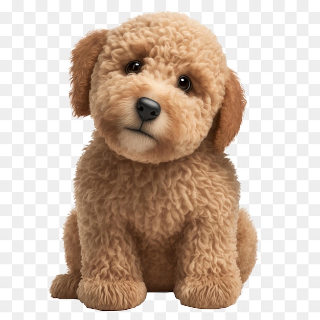 PSD adorabile cane goldendoodle in miniatura