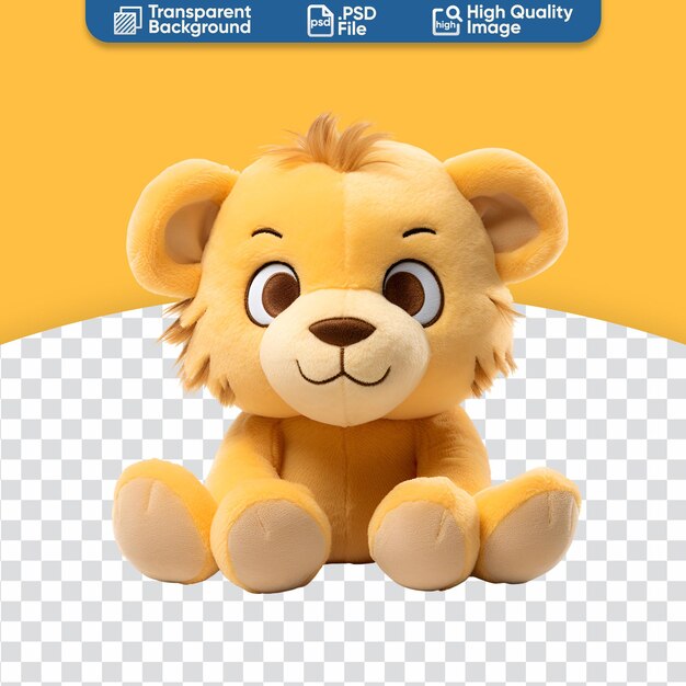 PSD adorable plush baby lioness stuffed toy