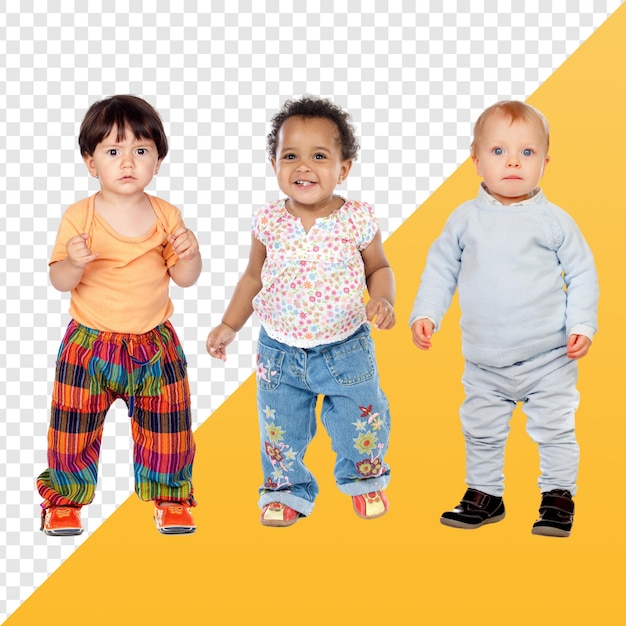 可愛い幼児たち