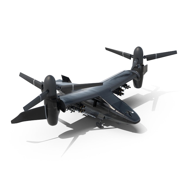 Advanced Military Tiltrotor Drone