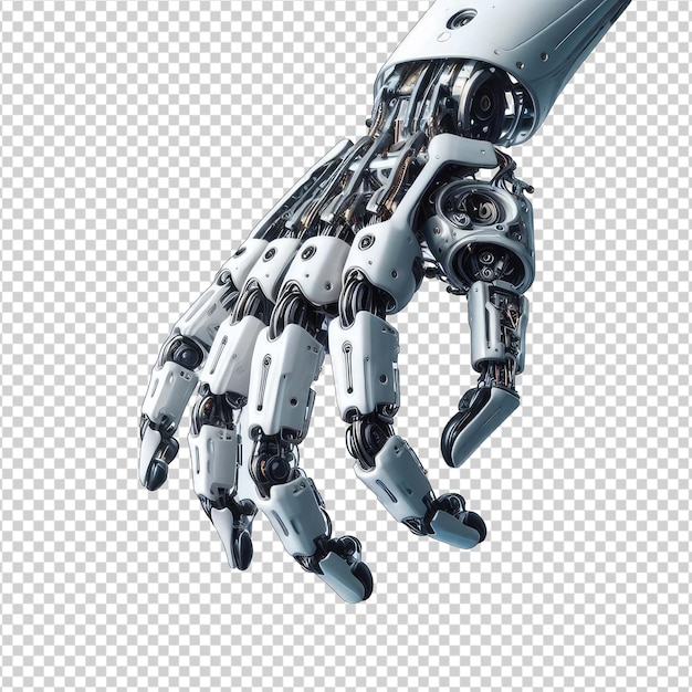 PSD 先進的なロボットの指 png