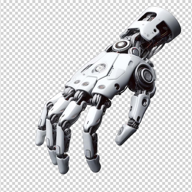 PSD advanced robotic hand design png