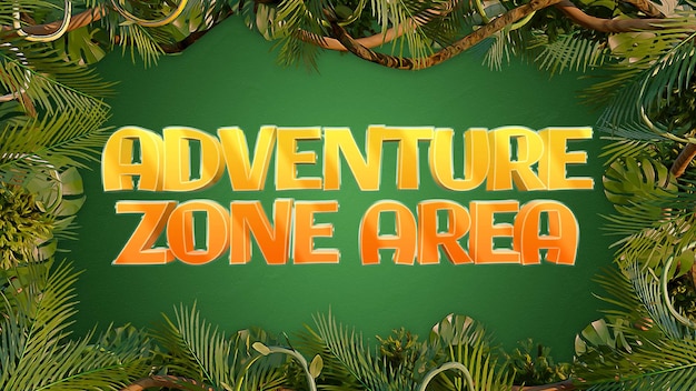 adventure easy editables psd smart objext text effect
