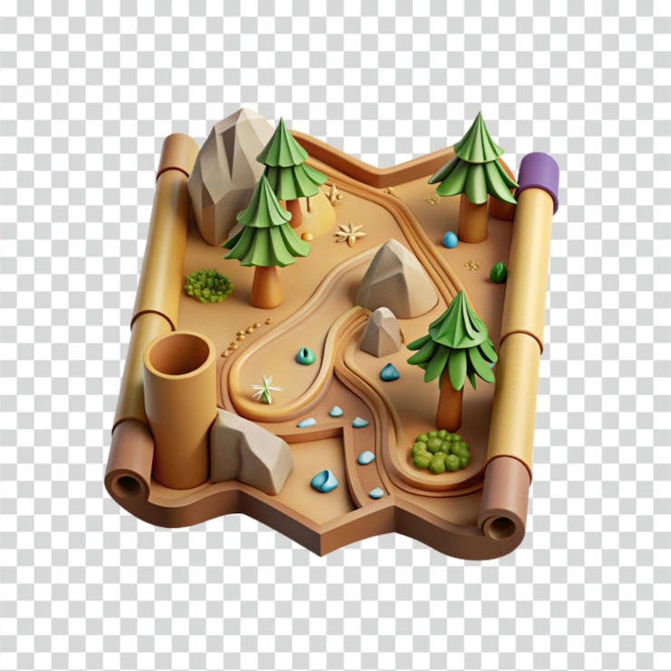 PSD adventure map