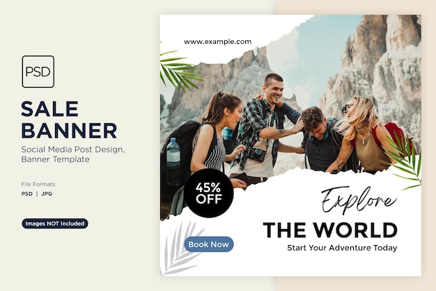 Adventure Sale Banner