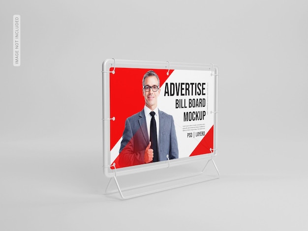 Advertentiebanner mockup