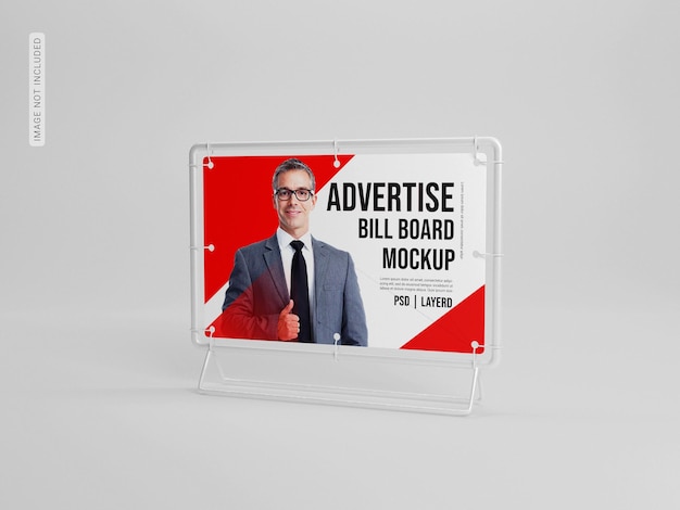 Advertentiebanner mockup