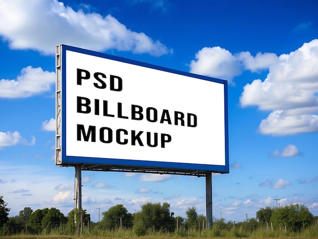 PSD cartellone pubblicitario