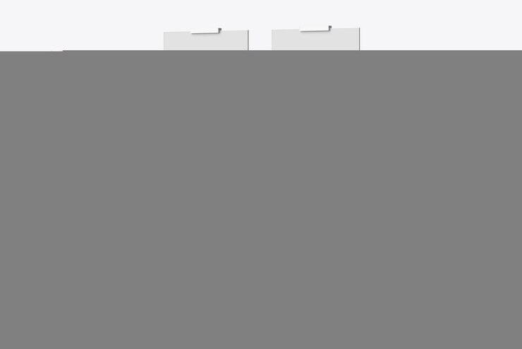 PSD advertising stand banner psd mockup