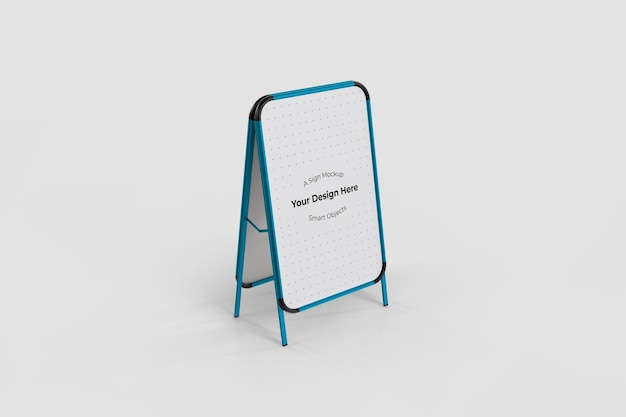 Advertising stand mockup