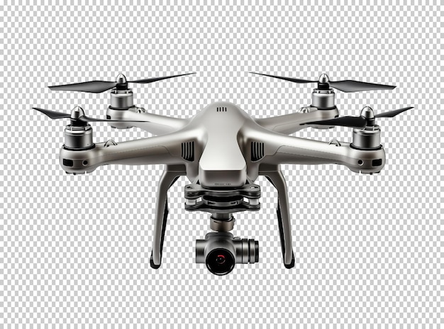 PSD aerial drone camera isolated on transparent background