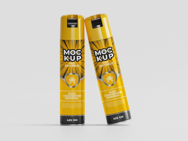 Mockup spray aerosol