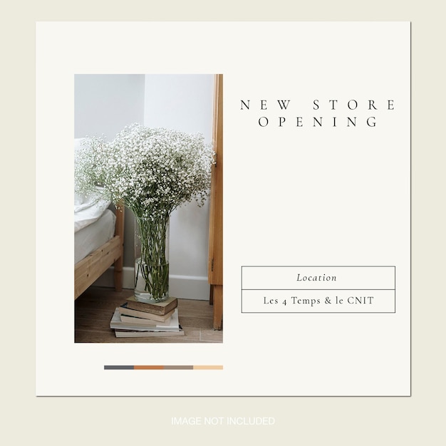 PSD aesthetic elegant instagram posts stories design templates in beige ivory neutral brown colors psd