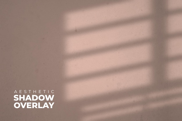 Aesthetic Shadow Overlay Background