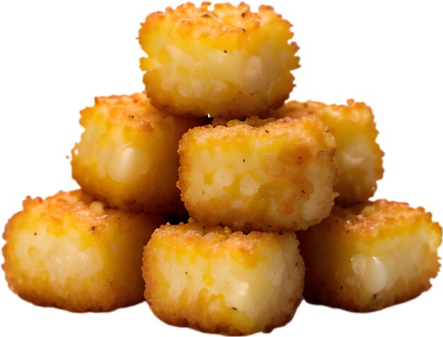 PSD afbeelding van deliciouslooking tater tots aigenerated