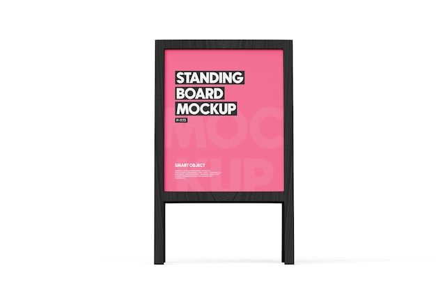 AFrame Banner Mockup for Product Branding