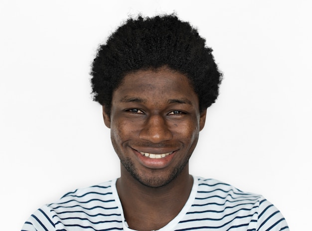 African Descent Man Man Studio Concept