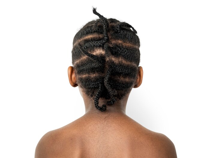 PSD african kid portrait shoot with back side shoot