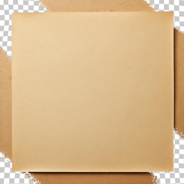 PSD aged paper transparent background clipping path