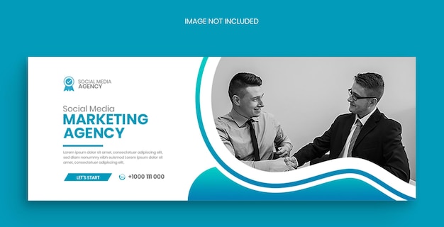Agencja marketingu w mediach społecznościowych facebook okładka banera