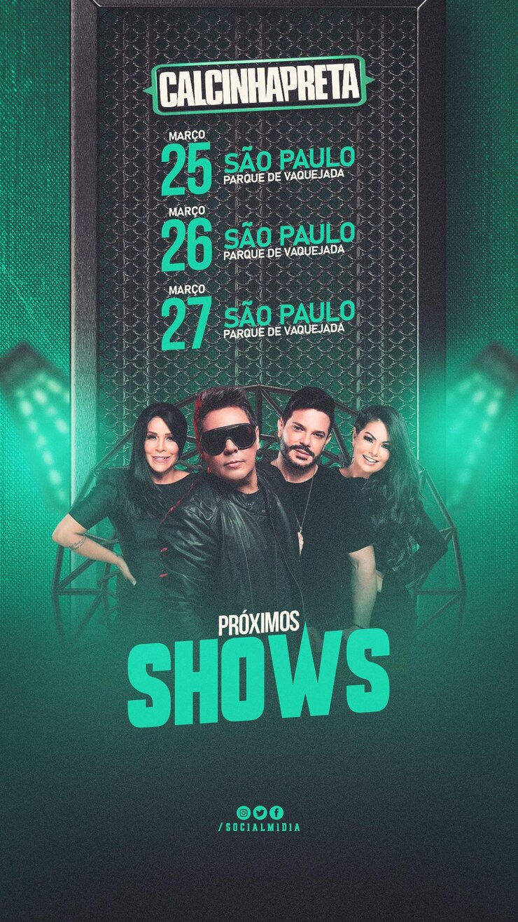 PSD agenda de show para cantor e artistas evento comemorativo (program pokazu dla piosenkarzy i artystów)
