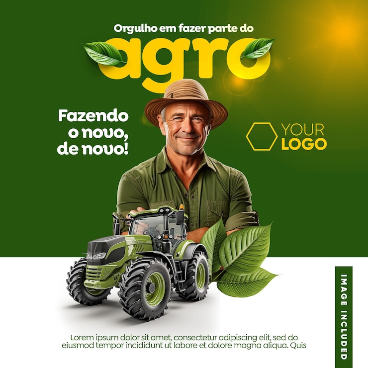 PSD agro social media feed for farmers