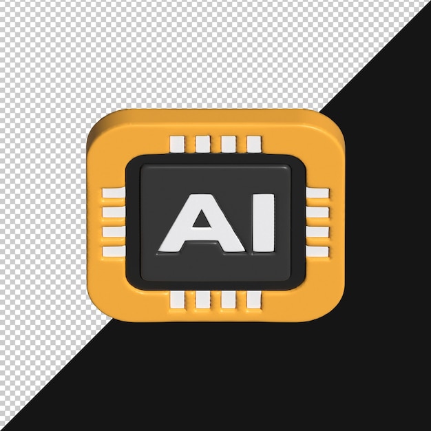 AI Chip Illustration