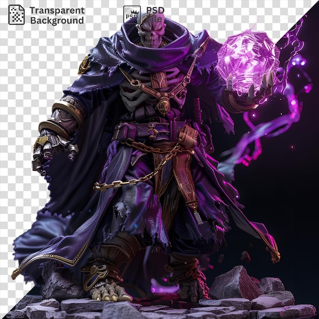 PSD ainz ooal gown from overlord statue