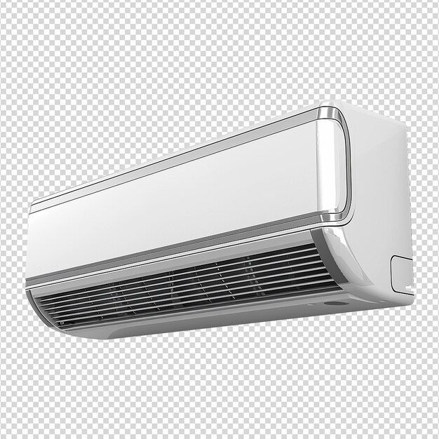 PSD air conditioner isolated on transparent background png