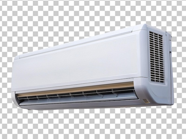 PSD air conditioner isolated on transparent background