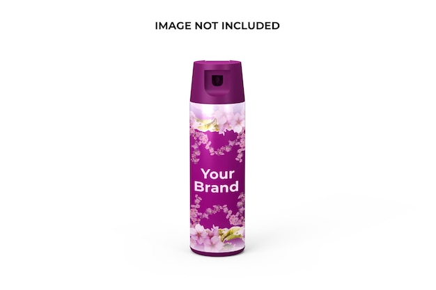 PSD air freshener bottle mockup