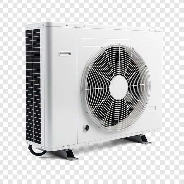 PSD airconditioner op transparantieachtergrond psd