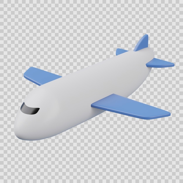 Airplane 3d icon