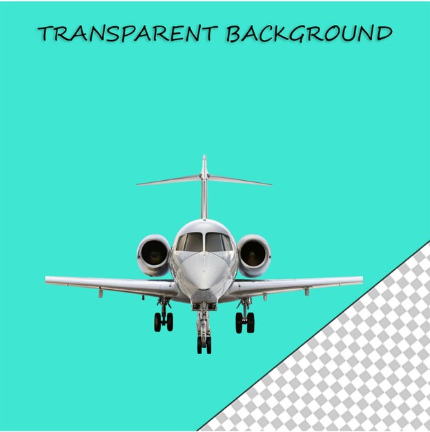 PSD airplane 3d isolated