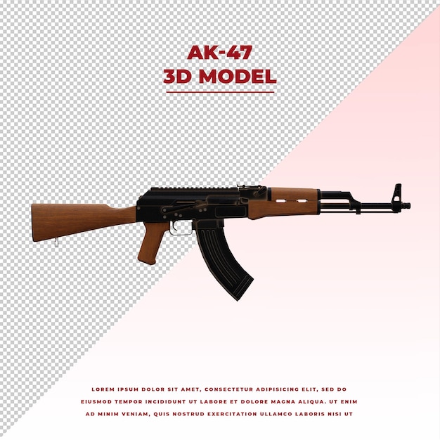 PSD ak 47 broń pistolet