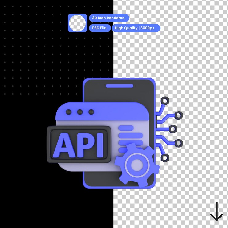 PSD akıllı telefon api'nin psd 3d render'ı