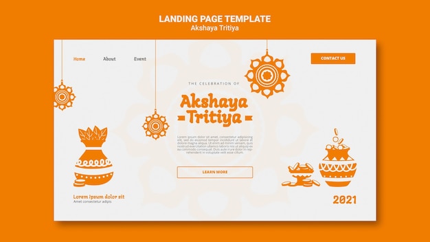 PSD akshaya tritiya landing page