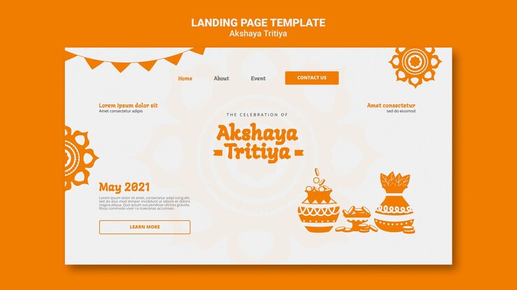 PSD akshaya tritiya landing page