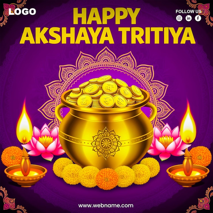 PSD akshaya tritiya social media post