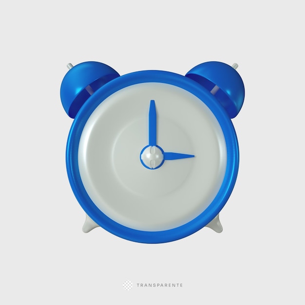 PSD alarm clock 3d icon