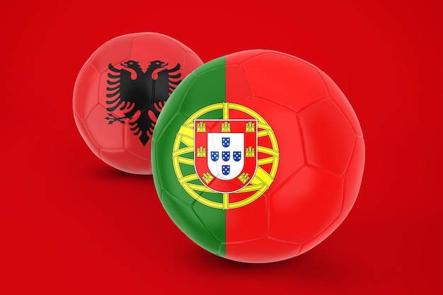 Albanië en Portugal