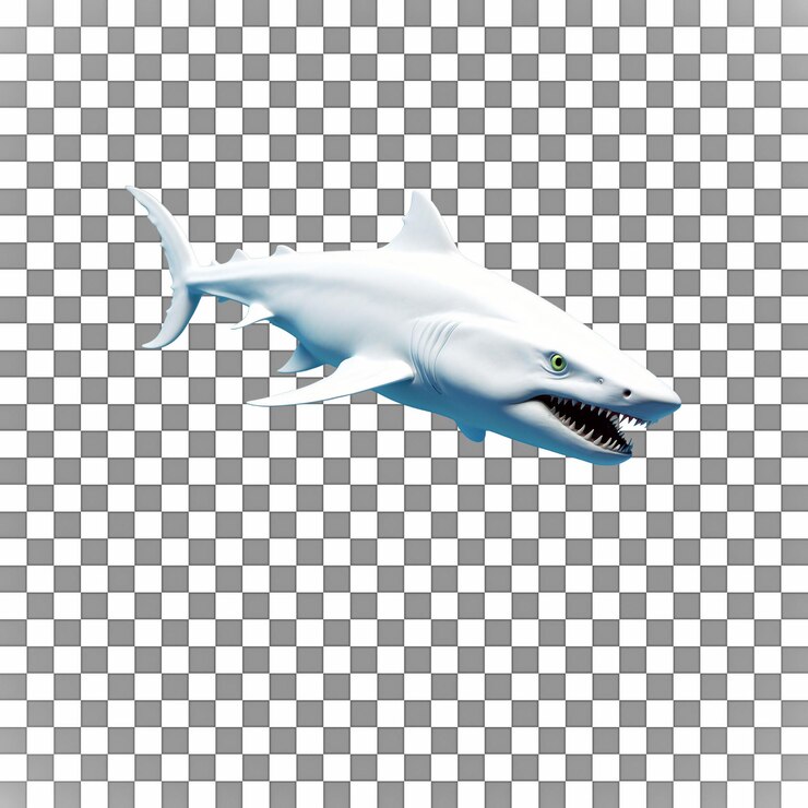 PSD albino shark deep sea monster