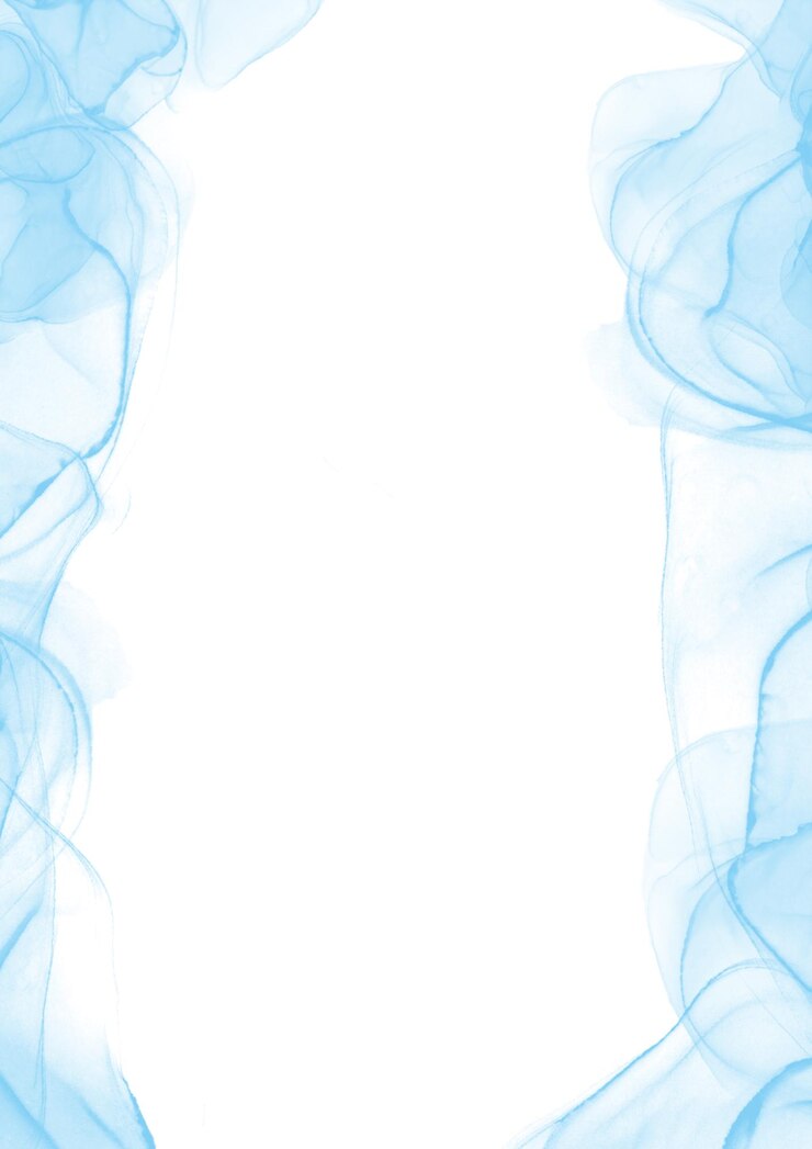 PSD alcohol ink illustration with transparency overlay blue color