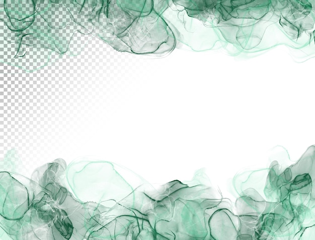 PSD alcohol inkt groene overlay